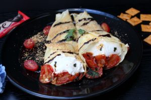 tomato cheese crepe image